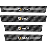 Auto Einstiegsleisten Türschweller für Smart,Kohlefaser Türschwellenschutz Folie Car Styling Karosserie Anbauteile Einstiegsleisten