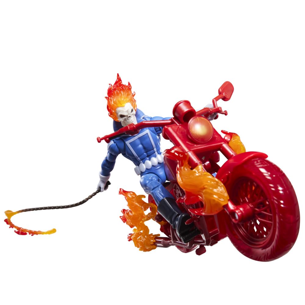 Marvel Seria Legends Ghost Avenger Johnny Blaze kolekcjonerska figurka w skali 15 cm inspirowana komiksem motocyklowym