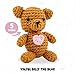 Bucilla Complete Crochet Kit, Billy The Bear, 5