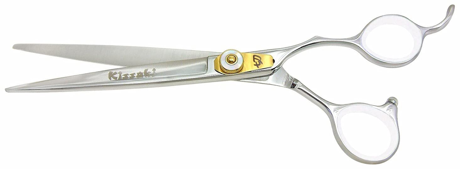 Kissaki Hair Shears Horimono 7.5 inches Salon Hair Cutting Scissors Barber Scissors
