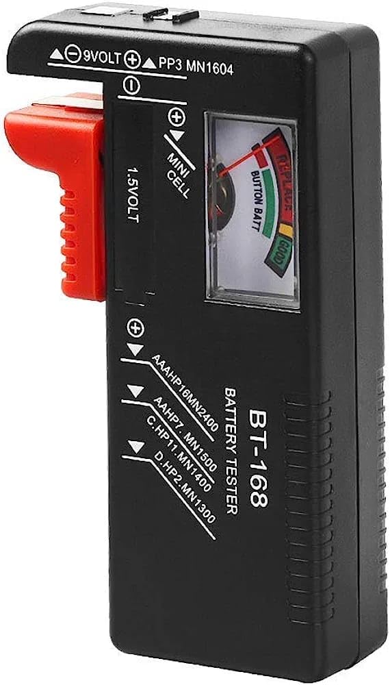 VENEKETY Battery Tester Universal Battery Checker For Aa Aaa C D 9V 1.5V Button Cell Battery Powered,Multicolor (B0C8JCD2GM) Amazon Price History, Amazon Price Tracker