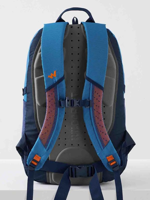 Image of Wildcraft Tech Backpack for Mens & Womens | Unisex Casual Travel Backpack | Eiger X 35 Ltr TechPacks Blue