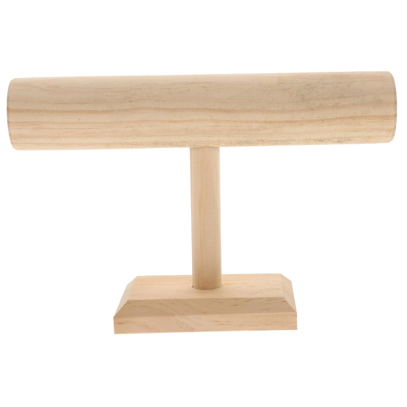 VANZACK Armbänder Organizer Anhänger Tragbarer Schmuckständer und Holz Beiger Armbandhalter zur Tischaufbewahrung Zimmer und Messestand