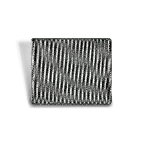 Image of Minimalist Slim Wallet and Credit Card Holder (Canvas Black)