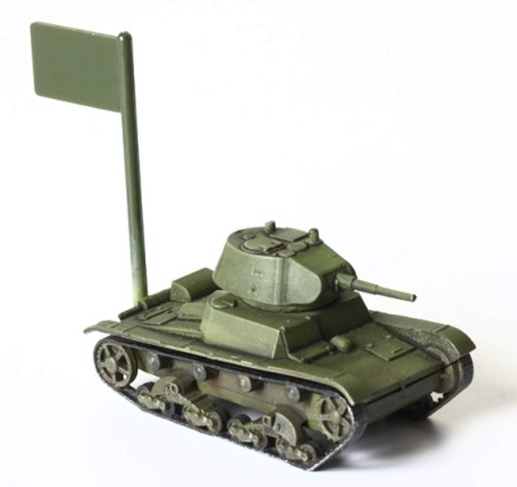 Amazon | ズベズダ 1/100ソビエト 軽戦車 プラモデルZV6113