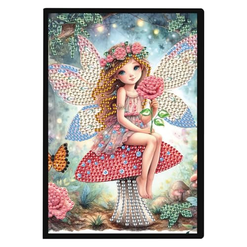Kit de peinture diamant pour adultes avec carnet de notes à strass brillants