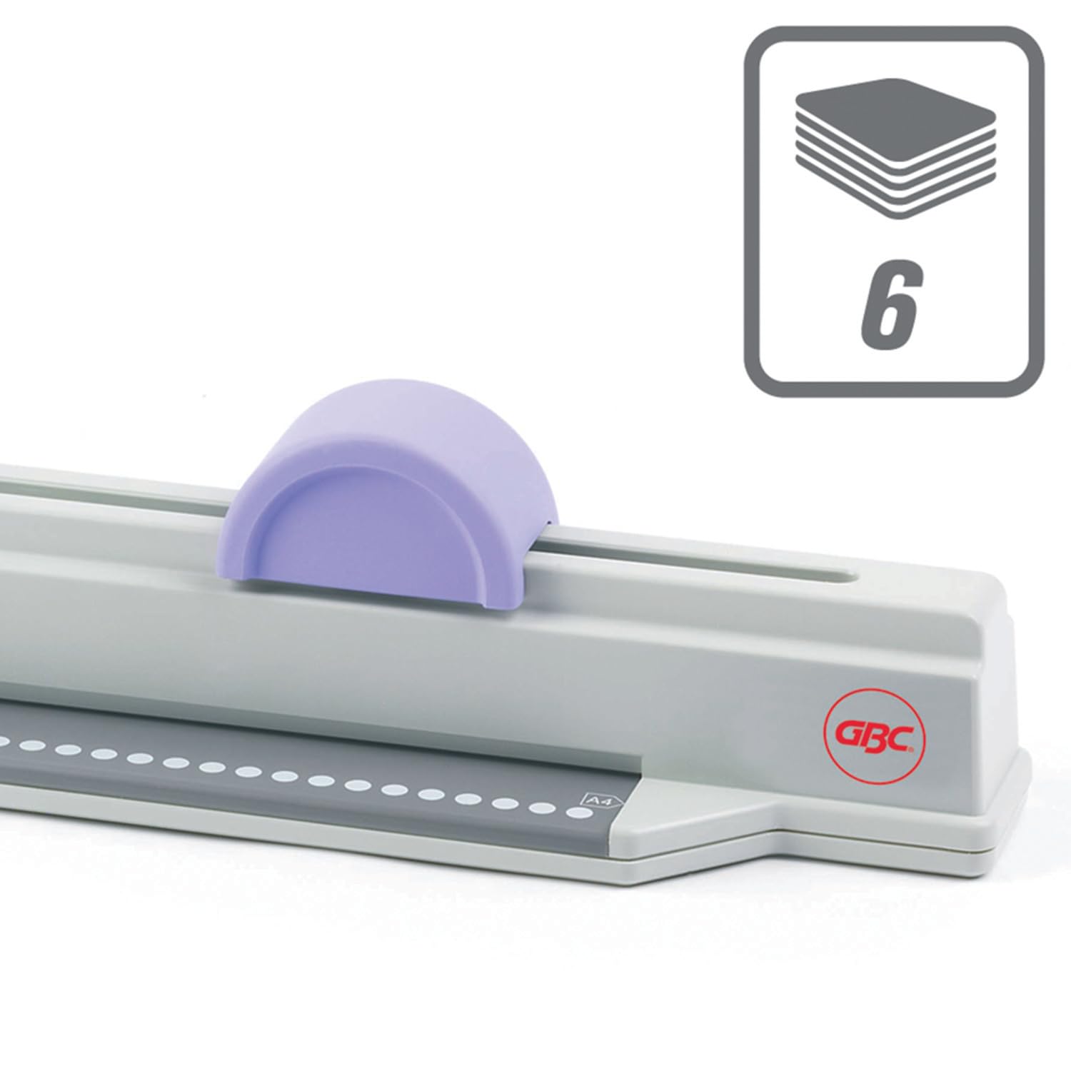 GBC CA610000 - Encuadernadora Clickman, Gris/Blanco