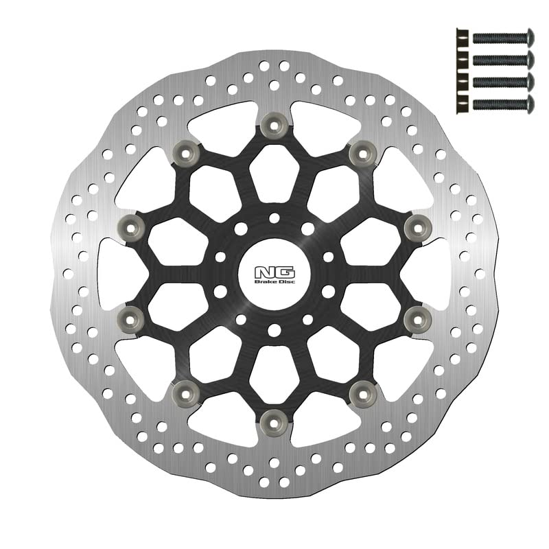 Disque de frein NG BRAKES pétale : endurance thermique et freinage stable 1837XGK34