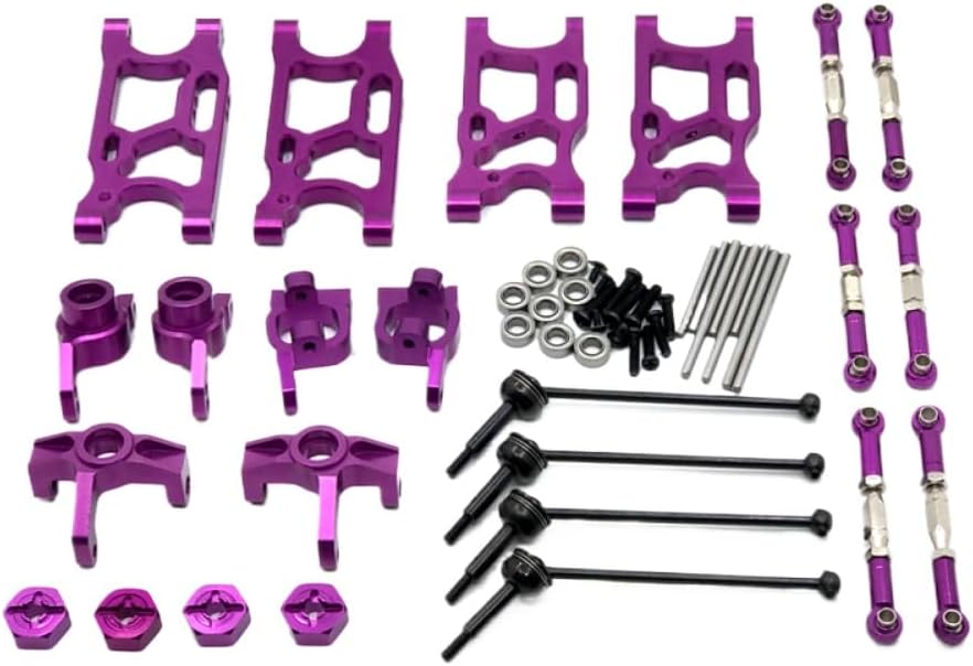 金属アップグレードドライブシャフト 9 個セット 1/14 スケール RC カーモデル 144010 144001 144002 1