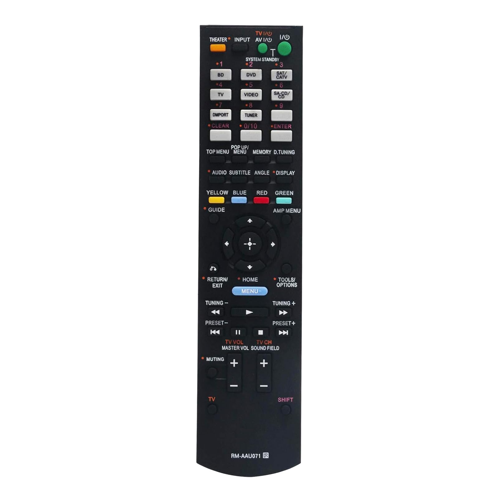 Télécommande RM-AAU071 compatible barre de son Sony HTCT350 HTSS370 HTSF470 - 4