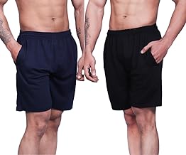 CULT OF CLOTHES Men's Cotton Solid Boxer Shorts, Plus Sizes, Pack of 2