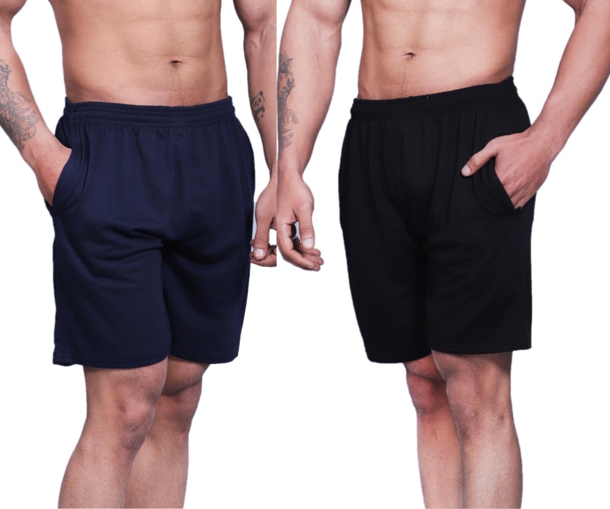 cult of clothes Men's Cotton Solid Boxer Shorts, Plus Sizes, Pack of 2-picture-32