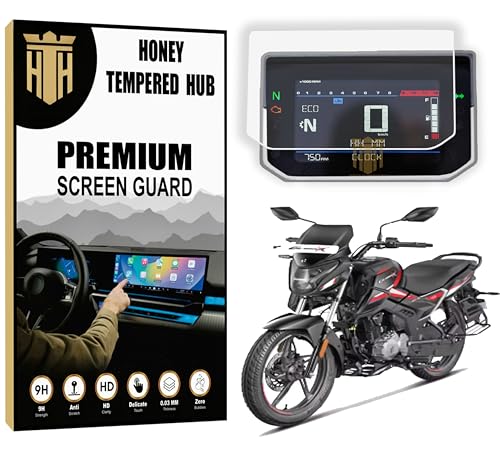 Image of Screen Guard For HERO GLAMOUR X 125 2025 Bike /TFT Display Protector /Anti Scratch /Water Resistant /glamourxDigital Instrument Protector Accessories [NOT TEMPERED GLASS]