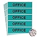 Tag-A-Room Color Coded Moving Box Labels (Office)
