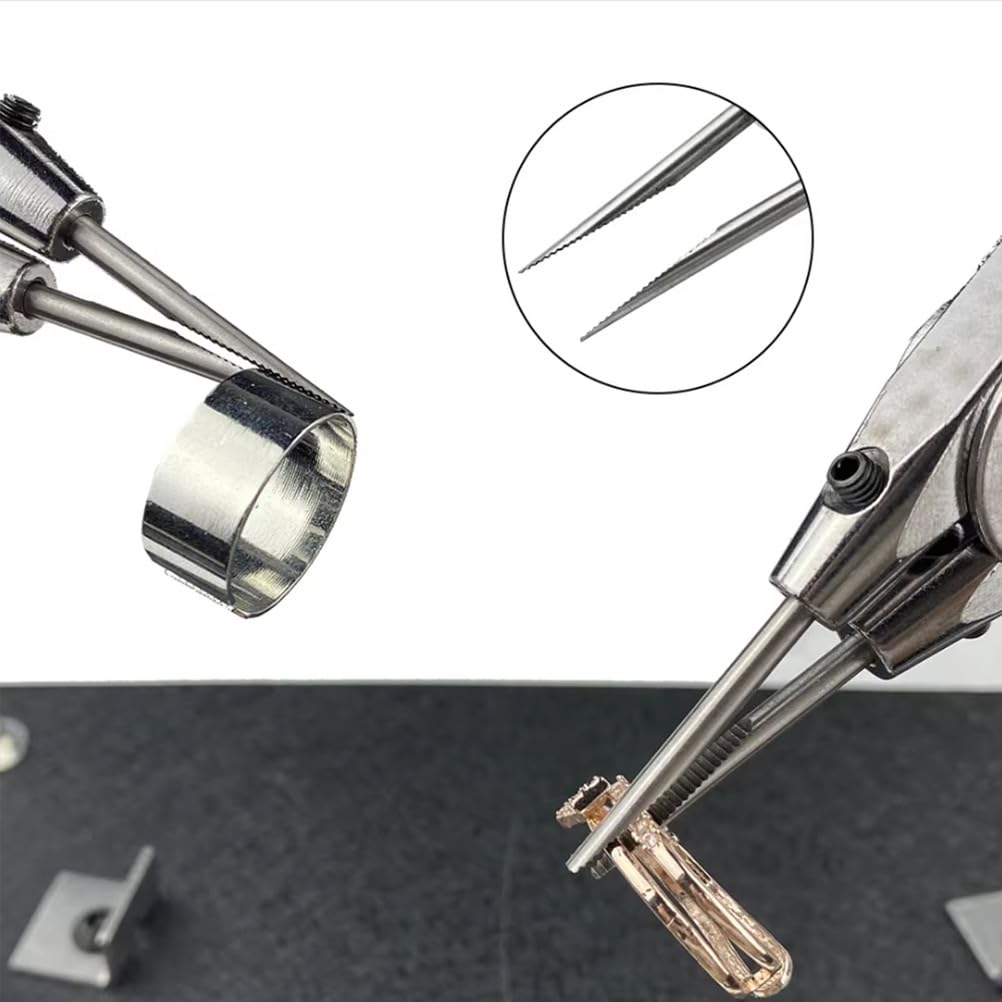 Clip per Saldatura di Terza Mano con Design ad Angolo Regolabile, Ideale per Saldatura e modellazione, utilizzata per l'osservazione di Piccoli Oggetti, creazione