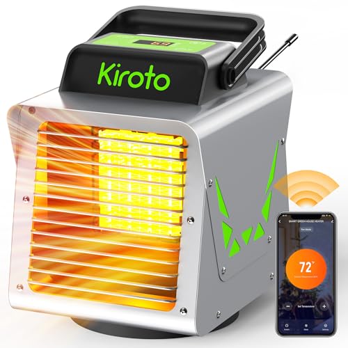 Kiroto 1500W Greenhouse Heater with APP Remote