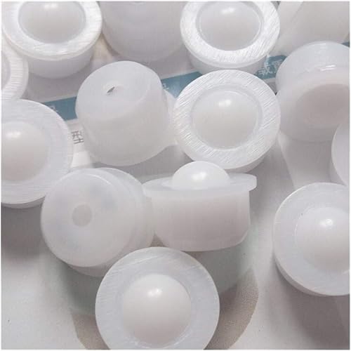 Miniatura 3 de Ruedas de bolas 5 piezaslote NL-8H 0.315 in Miniatura POM Rodamientos de plástico de transferencia de rodamiento de nailon Mini NL-8H Rodamiento de