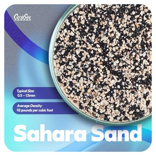 Carib Sea Eco-Complete African Cichlid Substrate – 20 lb – Live Sand for Aquariums – Supports High pH, Buffers Water for Life – Ideal for African Cichlids