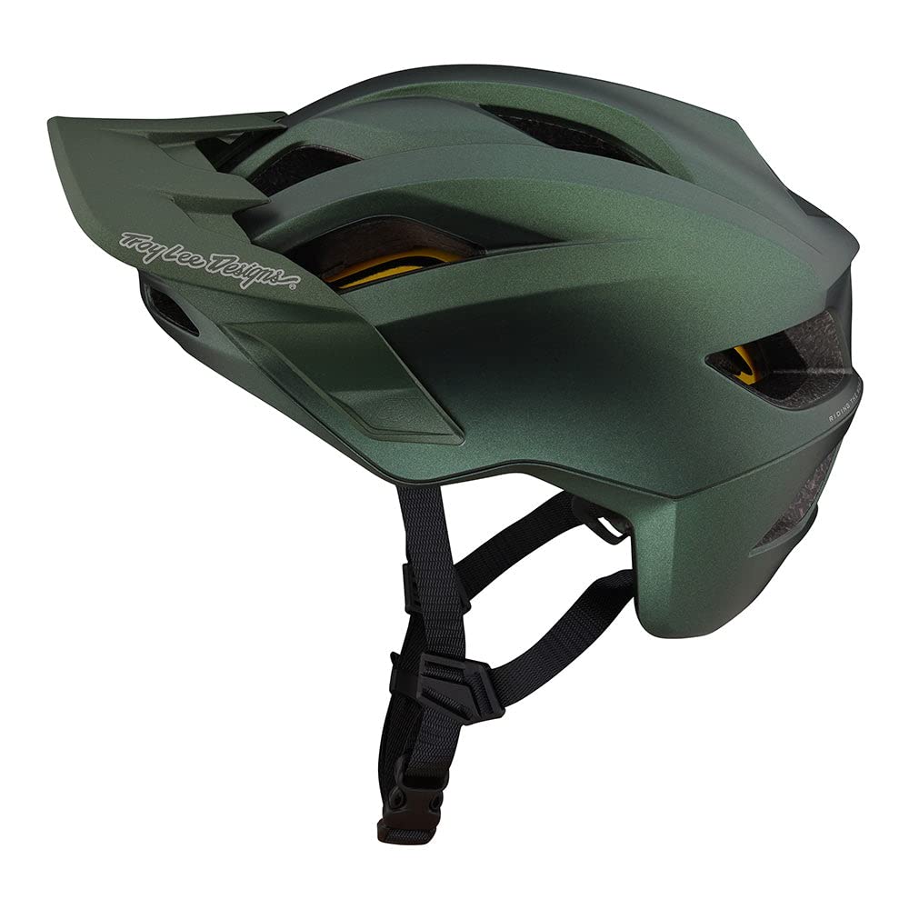 Troy Lee Designs Forest Green Flowline Helmet W/Mips Orbit Xl/2X