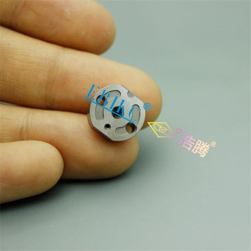 Valve Body 02# Common Rail Injector Valve, Valve Plate for Injector 095000-5210 and 0950005210 Orifice Valve Plate