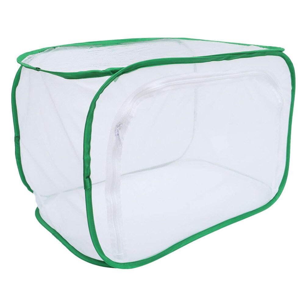 Toddmomy 4pcs Insect Mesh Cage Butterfly Habitat Pop-up Monarch Butterfly Caterpillar Enclosure Critter Bug Cage with Handle for Outdoor