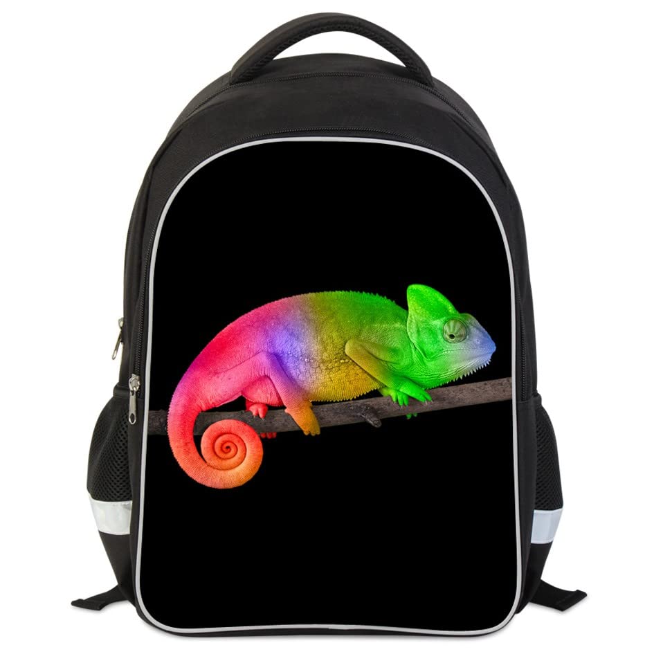 Luminous 3D Print School Backpack Large Capacity Lightweight Students Bookbag for Kids