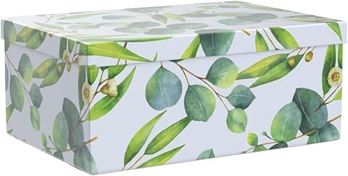 Miniatura 8 de Soul & Lane Cajas de almacenamiento decorativas de cartón con tapas para decoración del hogar, ramo seleccionado a mano, juego de 3 cajas de regalo