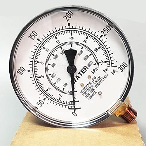 fire Sprinkler Pressure Gauge air Water Pressure Gauge