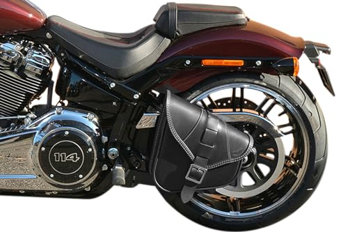 Borsa in cuoio per harley davidson softail