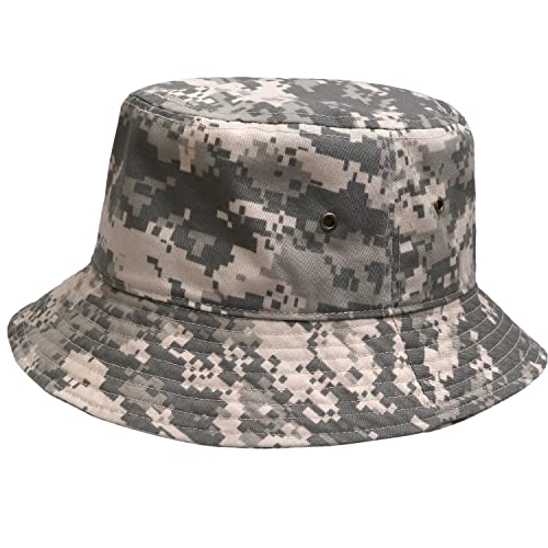 Image of Falari Men Women Unisex Cotton Bucket Hat 100% Cotton Packable for Travel Fishing Hunting Summer Camp