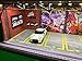 Malamfans 1/64 for Hot Wheels JDM Scenarios Display Case - 1/64 Scale die-cast Model car Display Box with LED Lights and Acrylic Cover, Divided into 1 Level, with 6 Parking Spaces