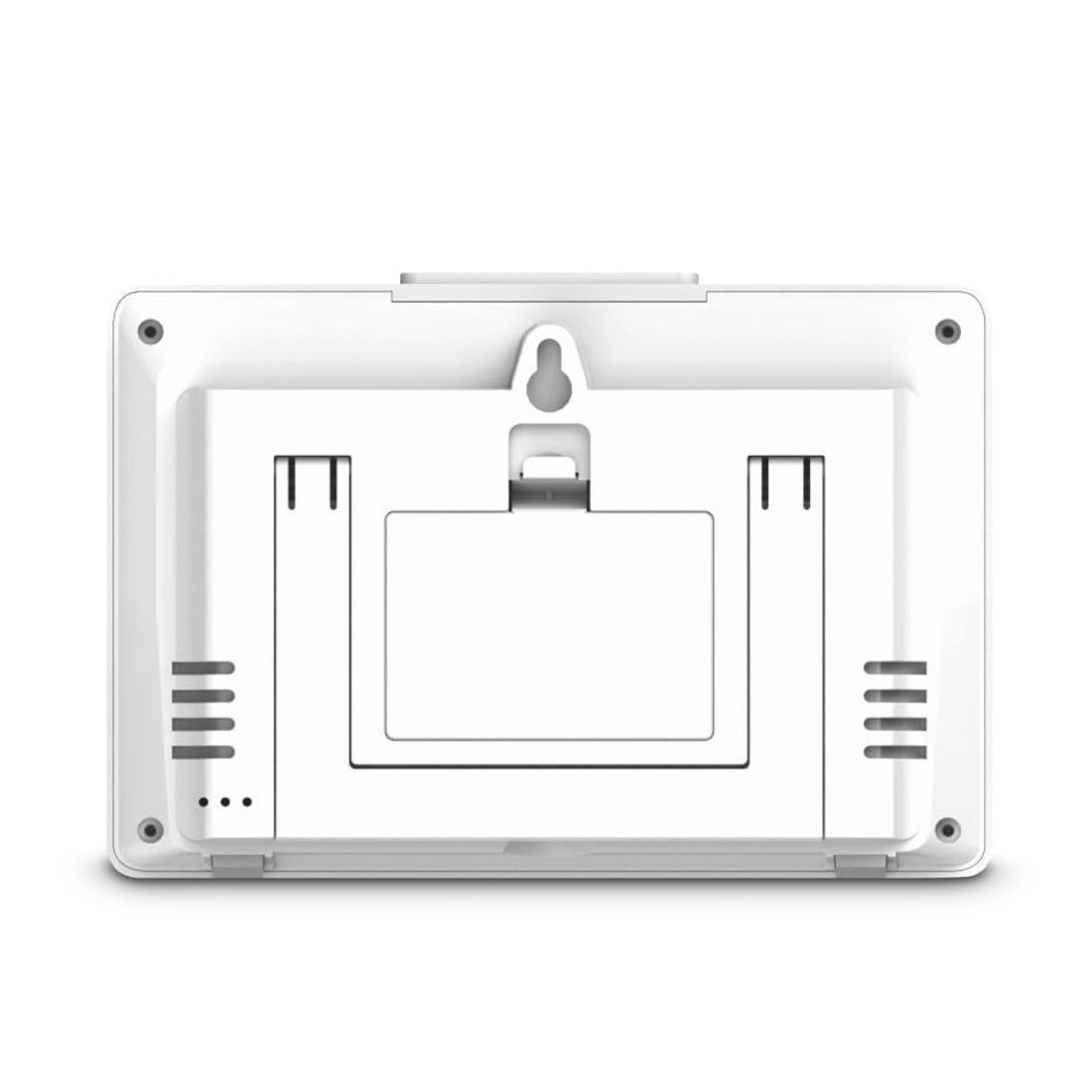 Hama I Estación meterológica con pantalla digital, Blanco | DCF, Higrómetro, Sensor Exterior, Alarma