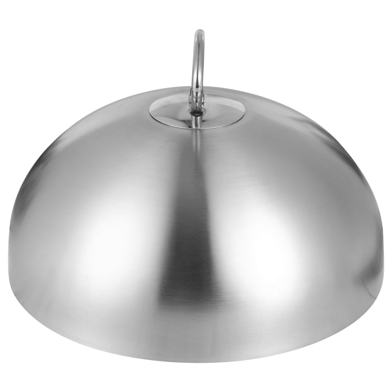 Coperchio per Cottura in Acciaio Inox, Cupola Tonda Argento
