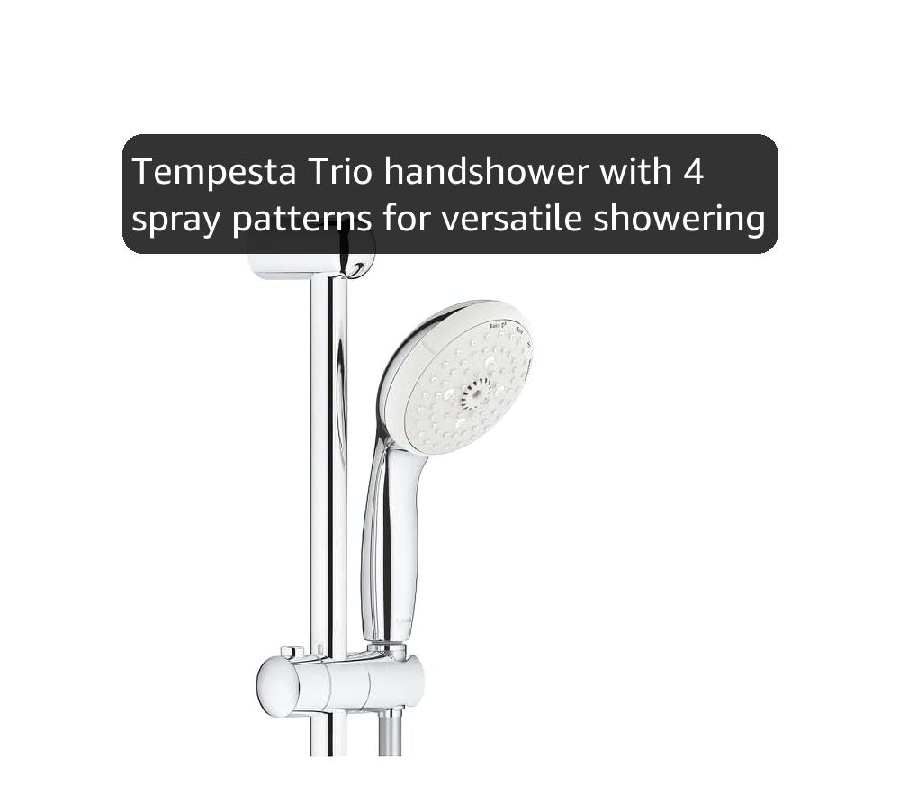 GROHE Grohtherm Perfect Tempesta Doucheset - inbouw thermostaat