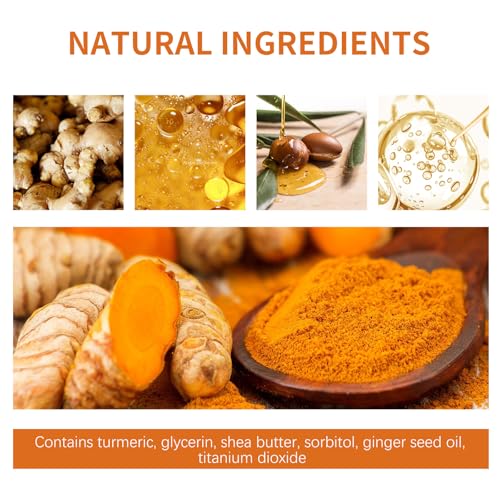 2Pcs Turmeric Soap, Turmeric Facial Soap, Firm Facial Cleansing, Face Soap, Handmade Organic Natural Soap, For Deep Cleansing Of Face And Body To Cleanse The Skin, For All Skin Types - Image 2