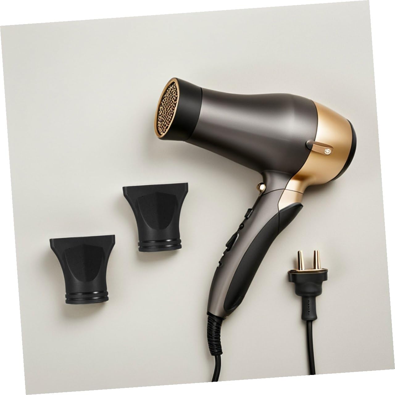 Gatuida 15pcs Universal Hair Dryer Nozzles Concentrator Attachments Narrow Flat Plastic Styling Tool for Professional Salon and Home Use