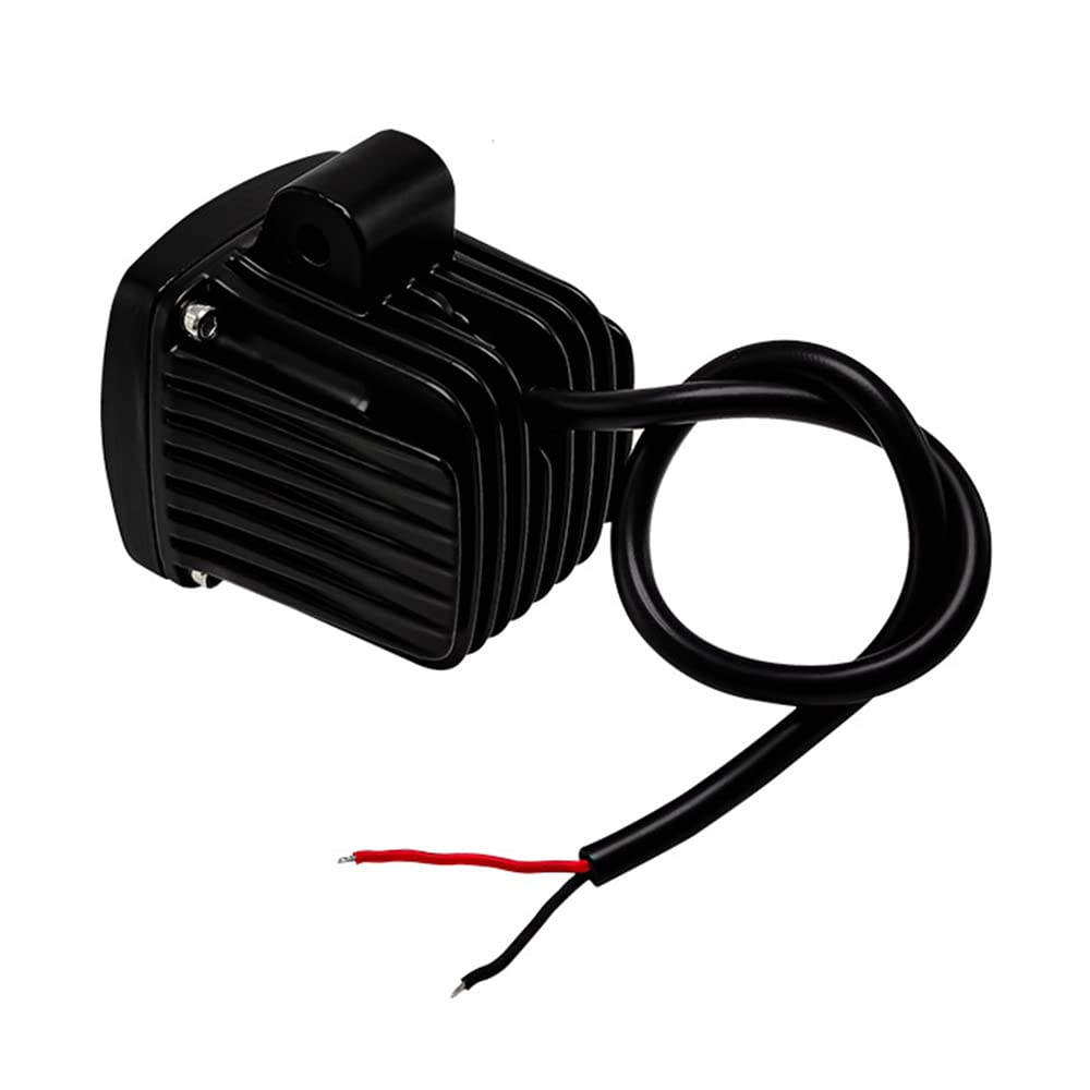 BATLAM Luz De Trabajo LED Luz Estroboscópica Luz De Señalización De Seguridad Rojo Azul DC 12V-100V para Carretilla Elevadora