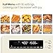 VAL CUCINA Retro Style Infrared Heating Air Fryer Toaster Oven, Extra Large Countertop Convection Oven 10-in-1 Combo, 6-Slice Toast, Enamel Baking Pan Easy Clean with Recipe Book, Almond Yellow Color