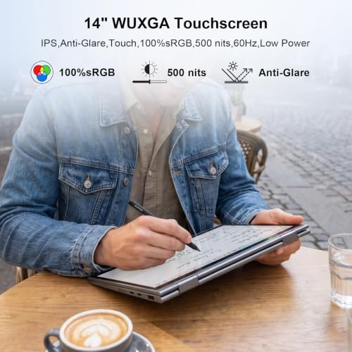 Image of Lenovo ThinkPad X1 Business 2-in-1 Laptop, Intel Ultra 7 258V, 4TB SSD | 14 inch FHD+ Touchscreen, 32GB Onboard RAM, Thunderbolt 4, IR Camera, Wi-Fi 7, Fingerprint reader, Windows 11 Pro, Thunderbolt 4