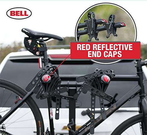 Image of BELL Hitchbiker 450 4-Bike Hitch Rack with Stability, Black