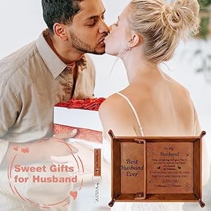 Best Husband Ever Gifts for Husband PU Leather Valet Tray and Keychain, Christmas Husband Gifts Stocking Stuffers, Fathers Day Anniversary Birthday Valentines Day Gifts for Husband Him from Wife Best Husband Ever Gifts for Husband PU Leather Valet Tray and Keychain Christmas Husband Gifts Stocking Stuffers Fathers Day Anniversary Birthday Valentines Day Gifts for Husband Him from Wife