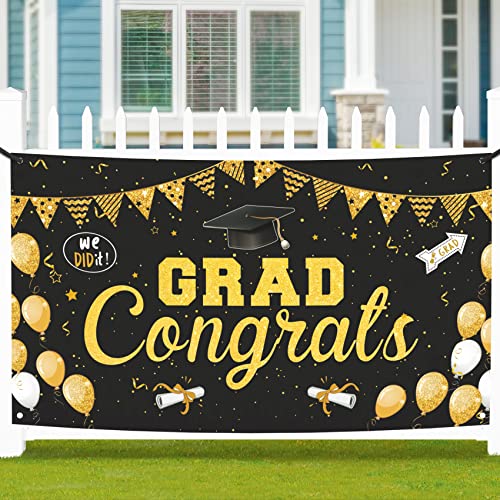 Bannière De Félicitations Pour Les Diplômés - France