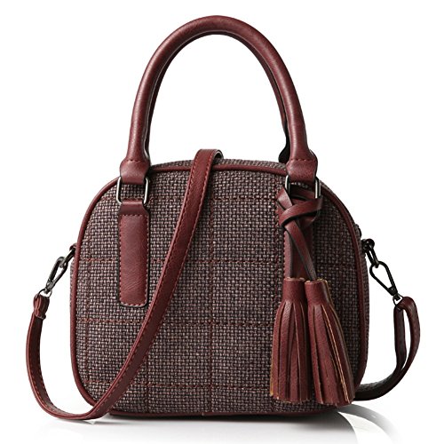 Sac à main femme mode crossbody treillis coquillages sacs à main C