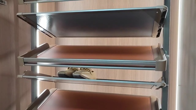 DBR Wardrobe Accessories 12 Layer 360 Degree Rotating Revolving Aluminum Alloy Shoe Rack Storage Self Organizer (GRAY)