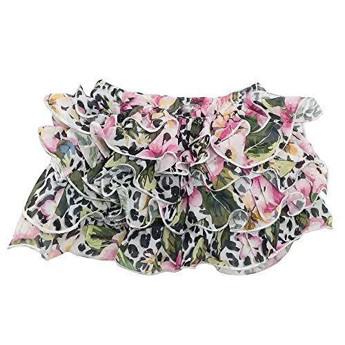 Saia Jook Jeans Voal Floral - UNICA - 14