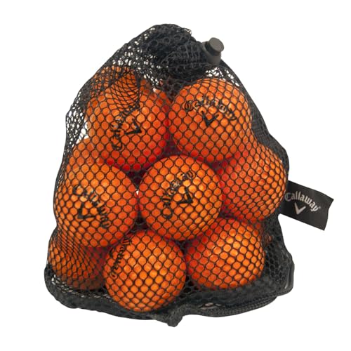 Callaway Soft Flight Balls with Hex Pattern (Pack of 9) - Orange