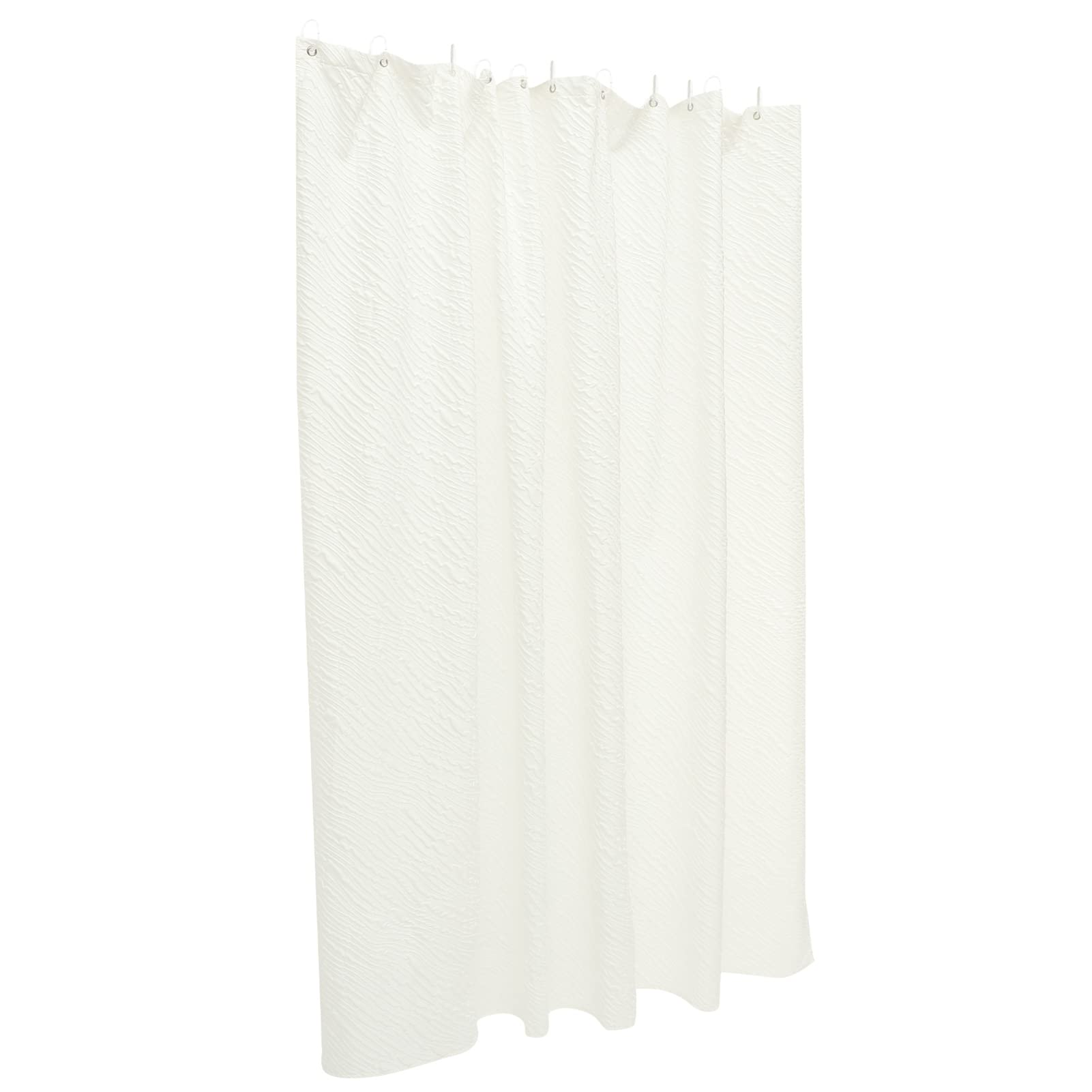 Zerodeko Rideau De Douche Polyester Rideau De Douche Imperméable pour Salle De Bain avec Crochets