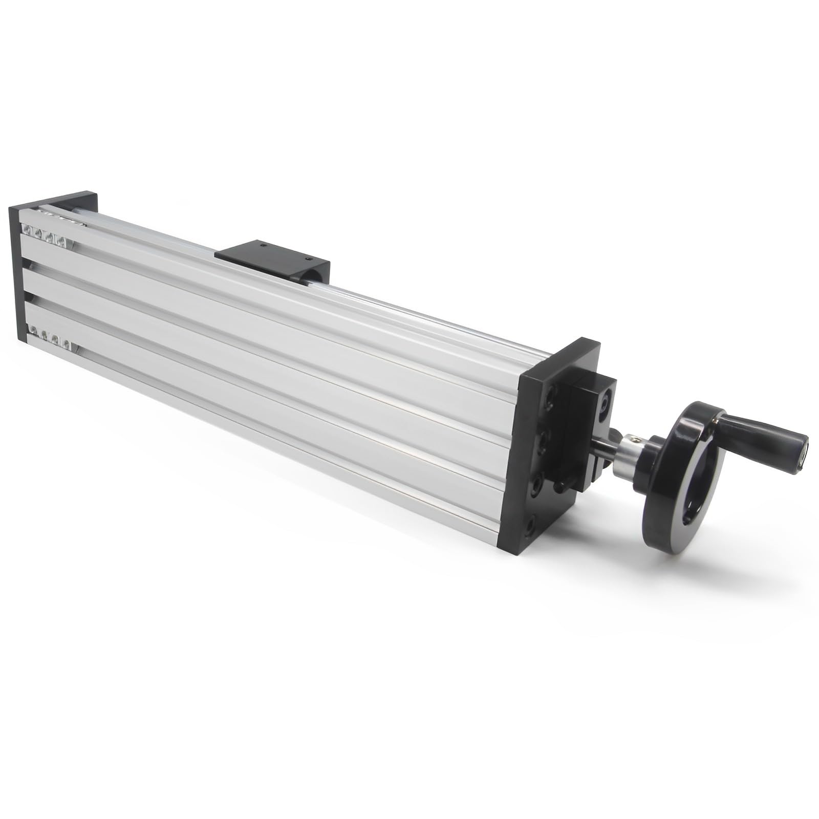 250mm Länge Effektive Reise Dual Optische Achse Manueller Schiebetisch Linear Rail Guide Kugelschraube SFU1605 mit Handrad für CNC-Ausrüstung