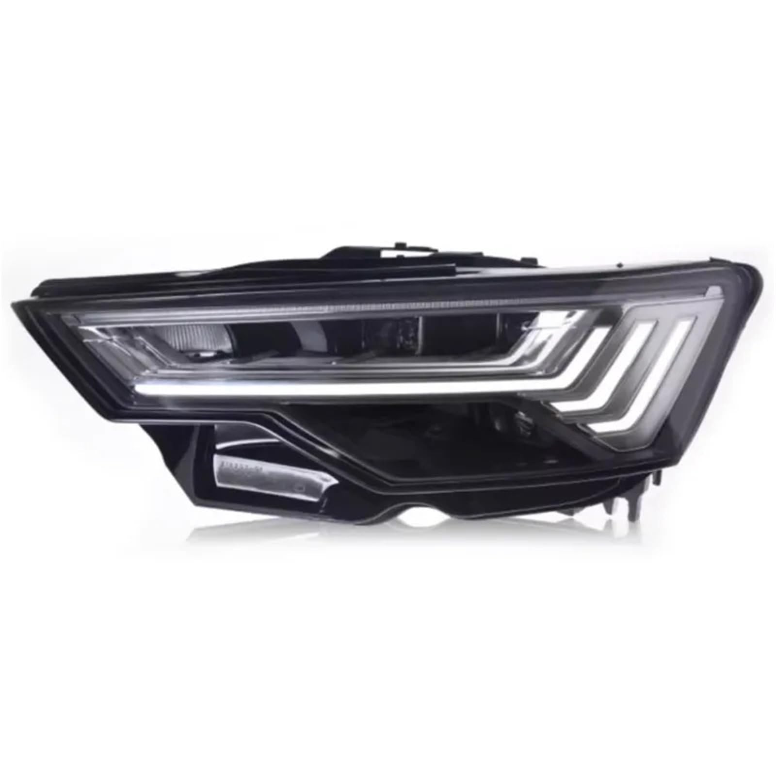 Faro Anteriore per Audi A6 C8 2019-2023, fendinebbia, luci diurne, luci di Stop, indicatori di direzione, Installazione Plug And Play. Gruppo Ottico Anteriore per Auto.