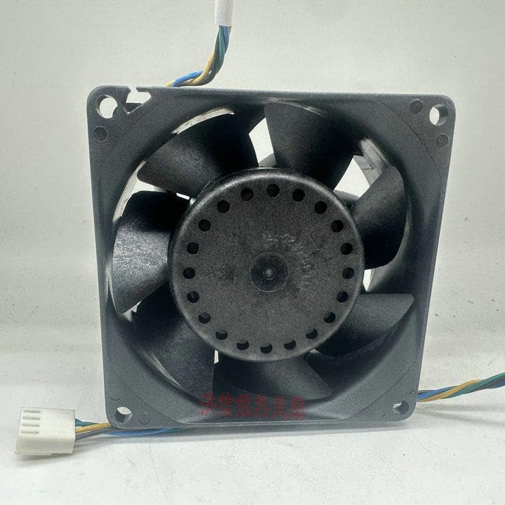PFR0812DHE 8038 80x38mm DC12V 2.54A High Airflow Axial Fan for Servers, Industrial Inverters & High-Power